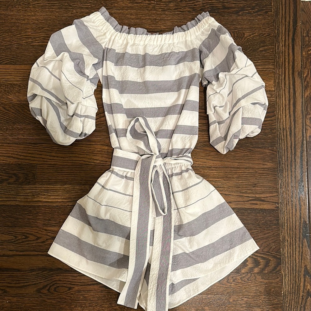 Alexis Stripe Romper